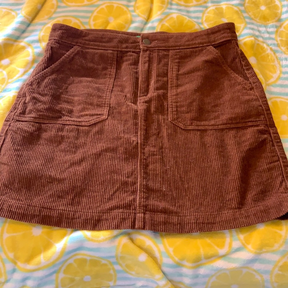 Corduroy Skirt